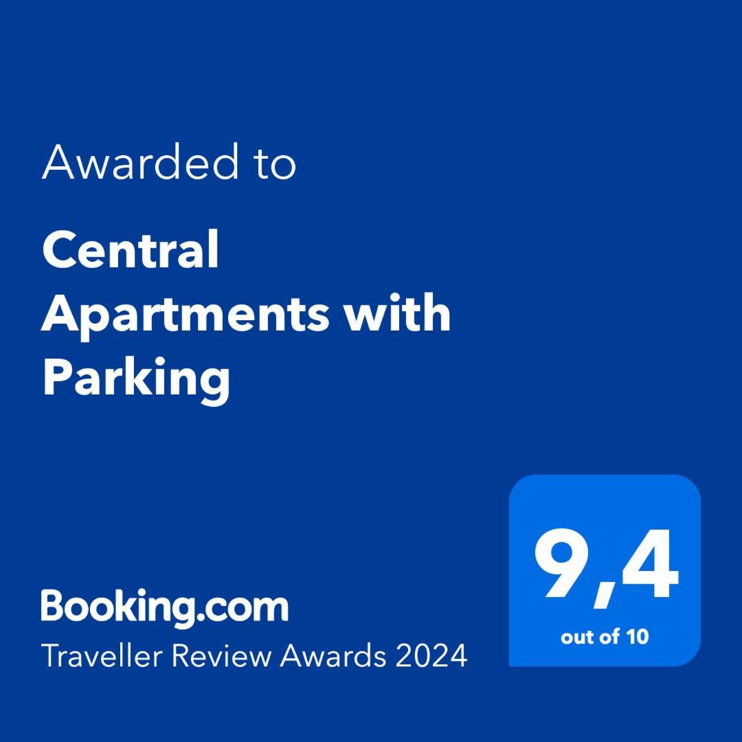 Central Apartments With Parking Ljubljana Bagian luar foto